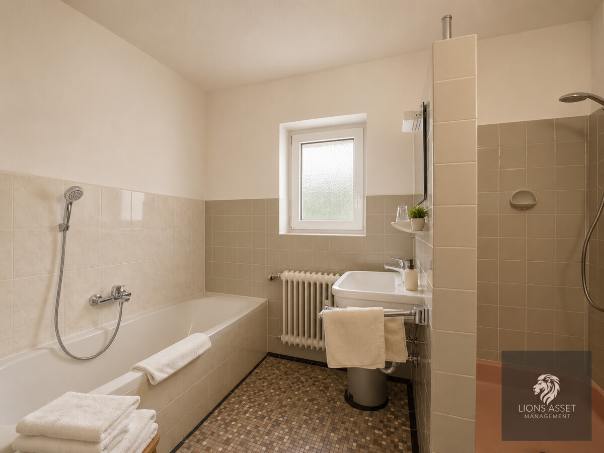 Badezimmer visualisiert