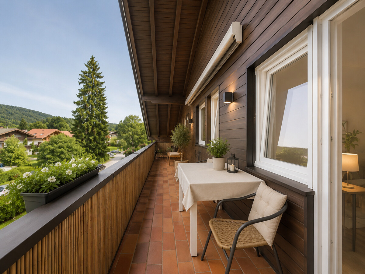Balkon visualisiert