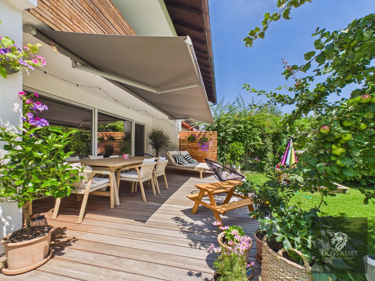 moderne Terrasse