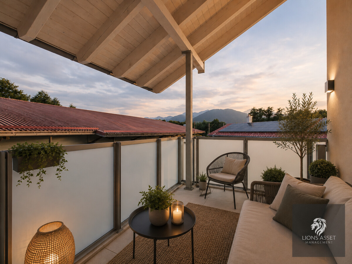 Balkon visualisiert