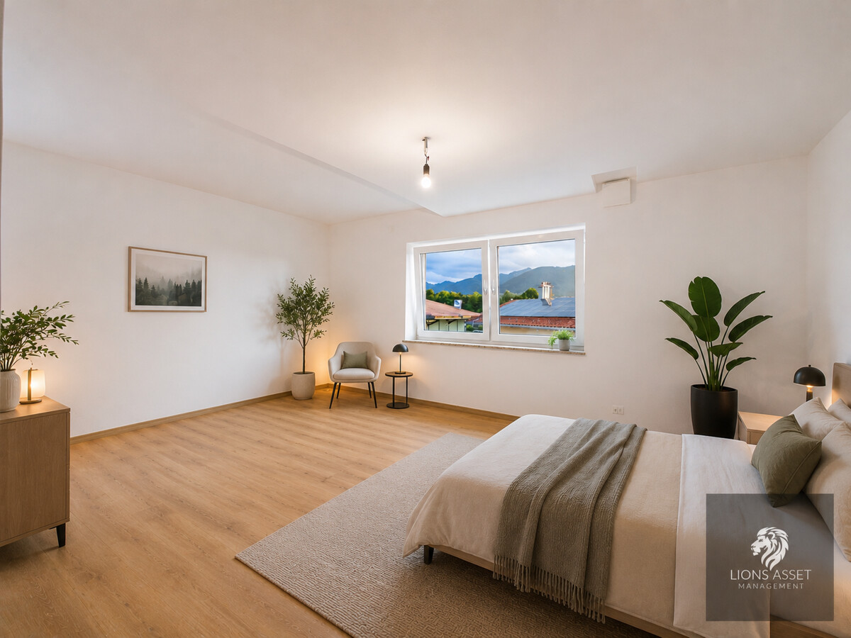 Schlafzimmer visualisiert