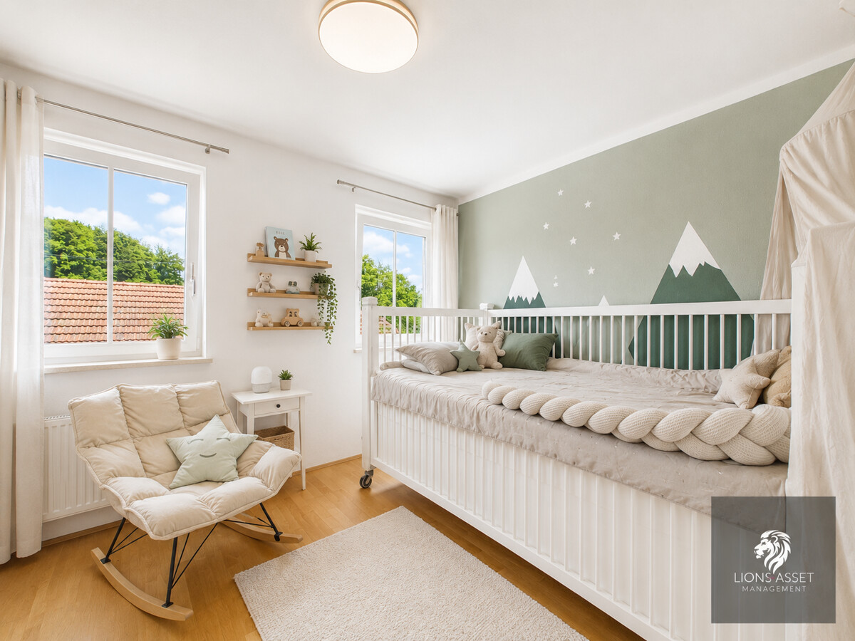 Kinderzimmer „KI-bearbeitet“