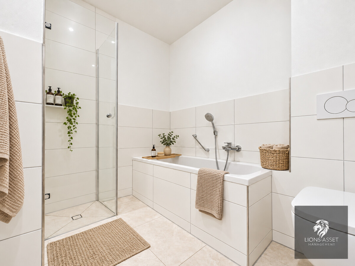 Badewanne „KI-bearbeitet“