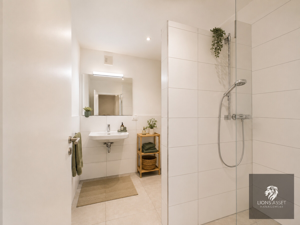 Badezimmer visualisiert
