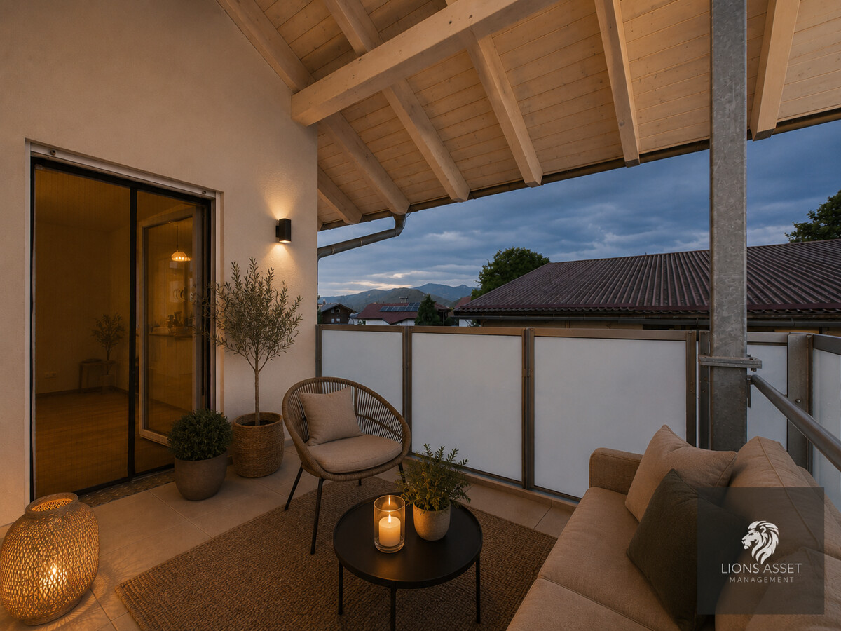 Balkon visualisiert